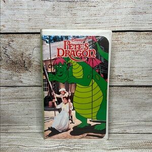 Vintage Disney's Pete's Dragon VHS - Classic Live-Action/Animation Adventure